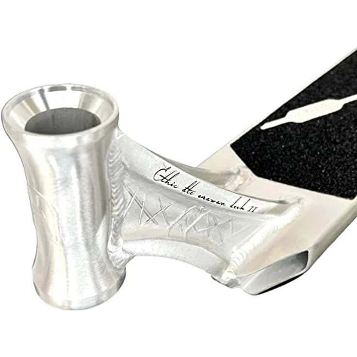Ethic DTC Erawan V2 Stunt-Scooter Deck 54cm Silber - Aluminium 6061, T6 Wärmebehandlung, Nylon V2 Bremse, 110mm/120mm einstellbar – Bild 4