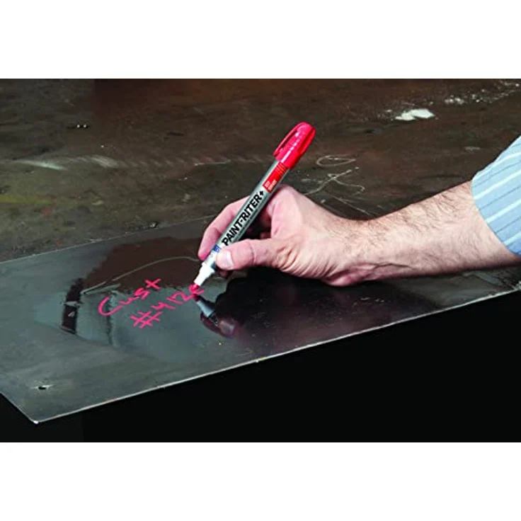 Markal 96962 Paint-Riter+ Oily Surface HP Lackmarker Rot 3mm 1 St./Pack – Bild 4