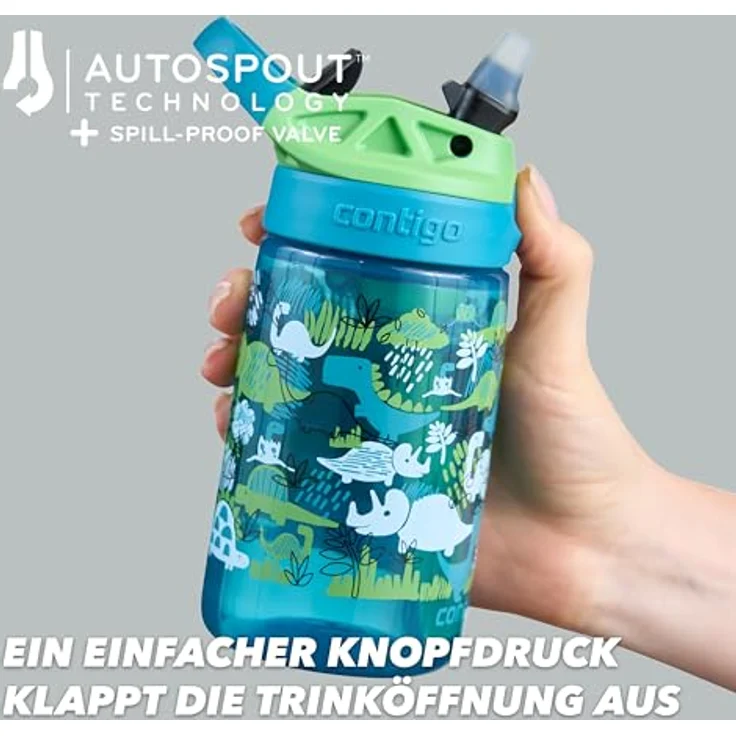 Water bottle/bottle for children Contigo Easy Clean 420ml Unicorn – Bild 8