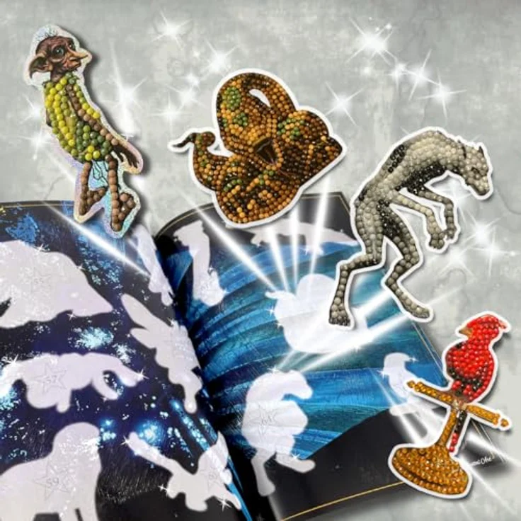 CRAFT Buddy Sticker Harry Potter - Crystal Art - Sammelalbum mit 102 Stickern und fesselnder Hogwarts-Hintergrundkunst – Bild 6