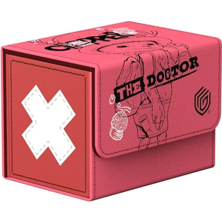 Ultimate Guard Sidewinder 80+ Xenoskin Deck-Box, pink, für bis zu 80 doppelt gesleevte Karten mit Magnetverschluss und Mikrofaserinnenseite – Bild 2