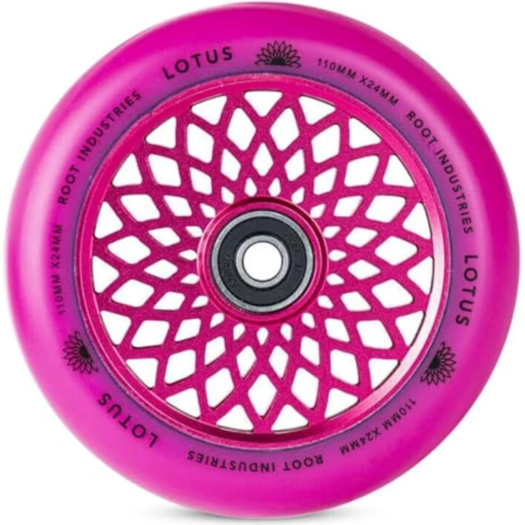 Root Industries Stuntscooter 2 x Root Industries Lotus Stunt-Scooter Rolle 110mm Kupfer/PU Isotope – Bild 5