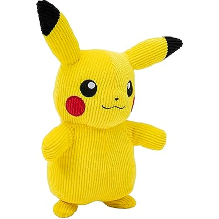 Pokémon PKW2389 - 20 cm Select Plüsch - Cord Pikachu, offizielles Pokémon Plüsch – Bild 4