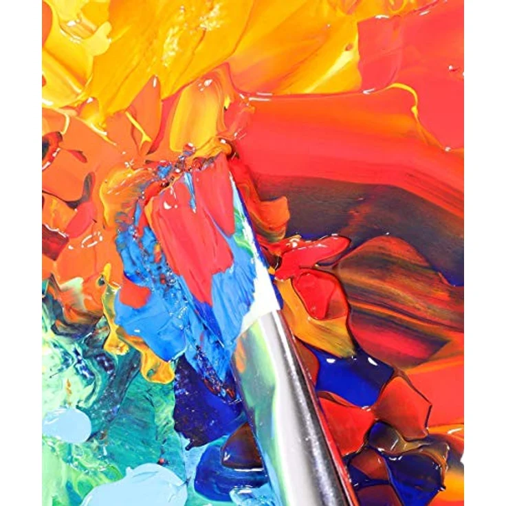 Mont Marte Acrylfarben Set Premium, 18 x 36ml, Lichtechte Farben mit hoher Deckkraft für Acrylmalerei – Bild 4