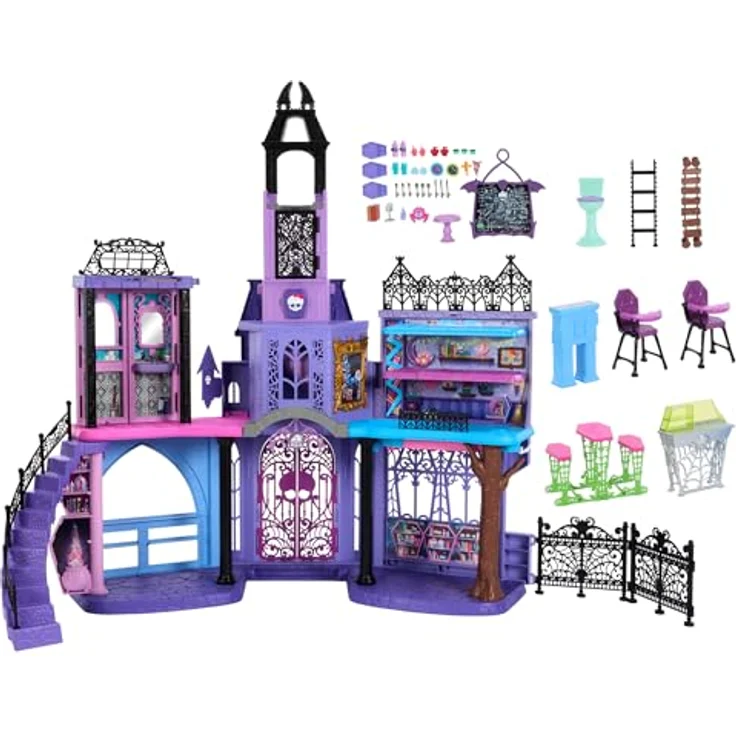 MonsterHigh™ Puppenhaus Monster High Haunted High School-Puppenhaus – Bild 6