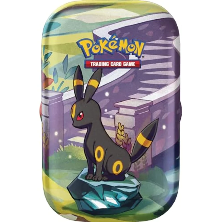 Pokémon Mini-Tin-Box Karmesin & Purpur – Prismatische Entwicklungen: Nachtara (2 Boosterpacks & 1 Münze) – Bild 2