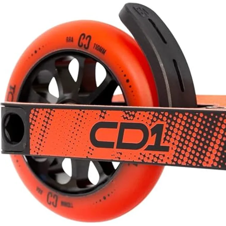 Core CD1 Stunt Scooter Park, 78 cm, Aluminium-Rahmen, Schwarz/Rot, für Einsteiger – Bild 4