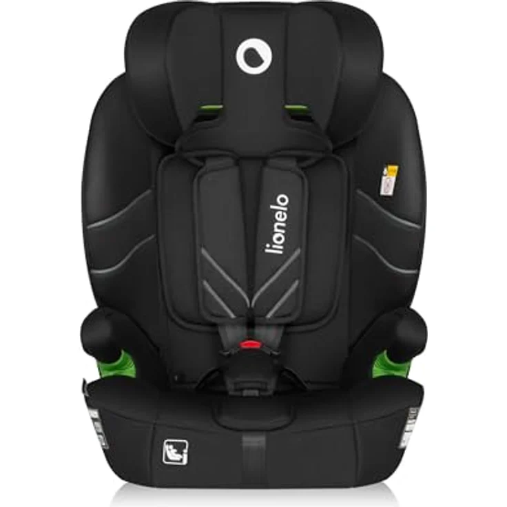 lionelo Autokindersitz LEVI FIX I-SIZE, geeignet für Kinder von 76-150 cm, Dri-Seat, ISOFIX, TopTether, 10-fach verstellbare Kopfstütze – Bild 12