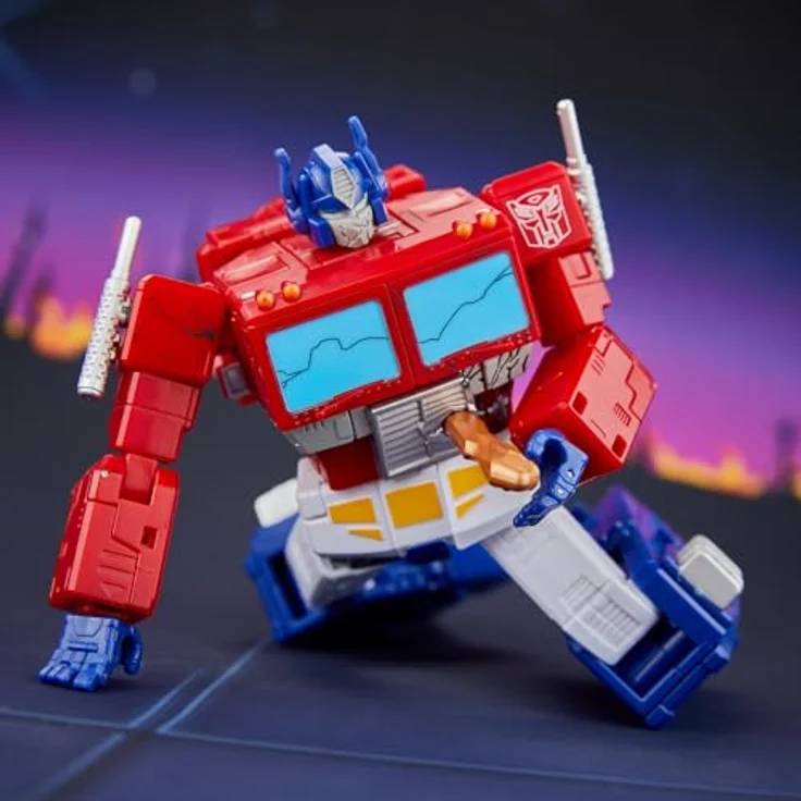 Hasbro The Transformers: The Movie Studio Series Leader Class Actionfigur MTMTE Collection, Optimus Prime, 18 cm, mit Leadership Matrix und Blaster, 40 Schritte Verwandlung – Bild 18
