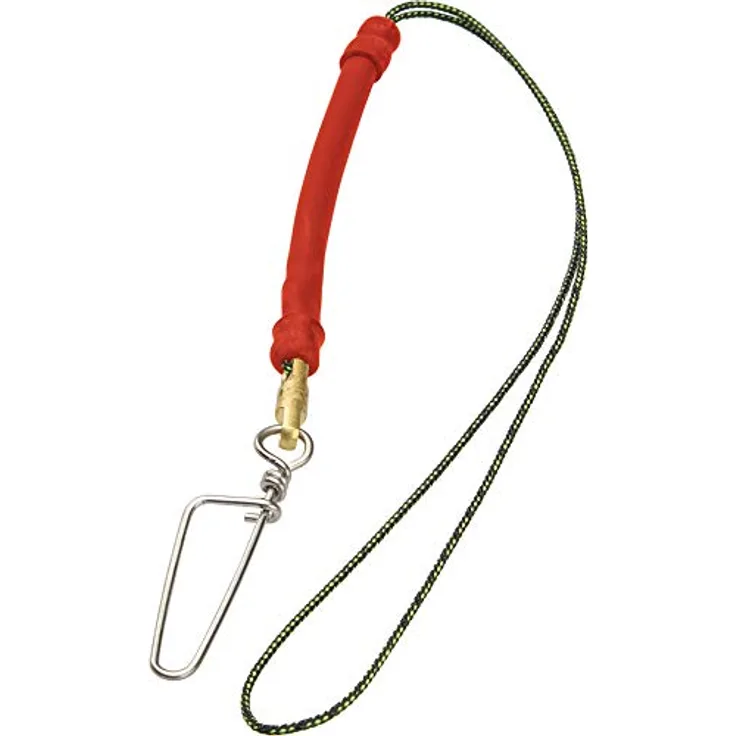 SALVIMAR Shock Absorber Schnur-Dämpfer Snap Swivel, rot, Einheitsgröße