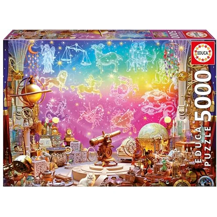 Educa 5000 Teile Puzzle für Erwachsene, Astrologie, inkl. Service für verlorene Teile, 157 x 107 cm, ab 14 Jahren – Bild 1