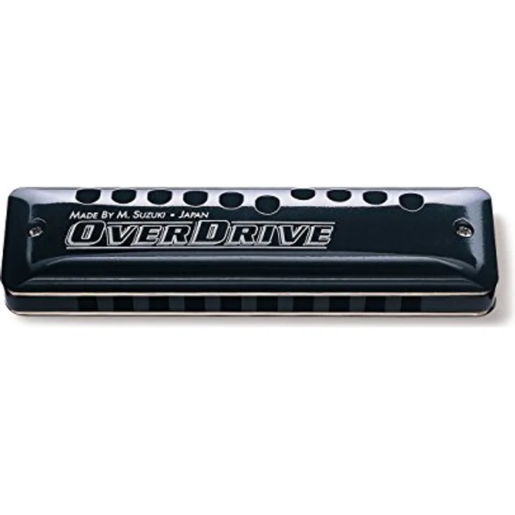 Suzuki MR-300 Diatonische Mundharmonika Overdrive Low-F Schwarz