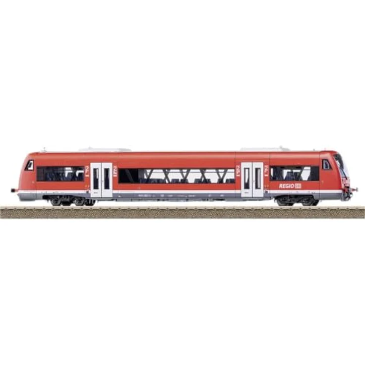 TRIX H0 25965 Dieseltriebwagen BR 650 der DB, Verkehrsrot mit Digital-Decoder und Geräuschfunktionen, Länge 29,3 cm – Bild 2