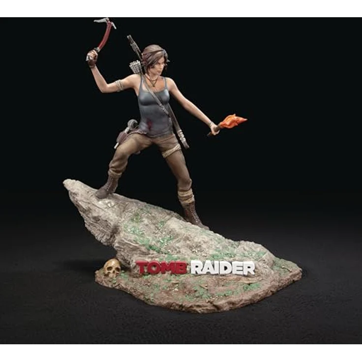 DARK HORSE COMICS Tomb Raider PVC Statue Lara Croft Survivor Era, 33 cm, detailreiche Sammelfigur aus hochwertigem PVC, ideal für Sammler – Bild 8