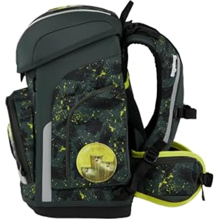 ergobag cubo Set, ergonomischer Schulranzen 5-teilig für 1. Klasse, höhenverstellbar, reflektierend, inklusive Sportbeutel und gefülltem Federmäppchen – Bild 4