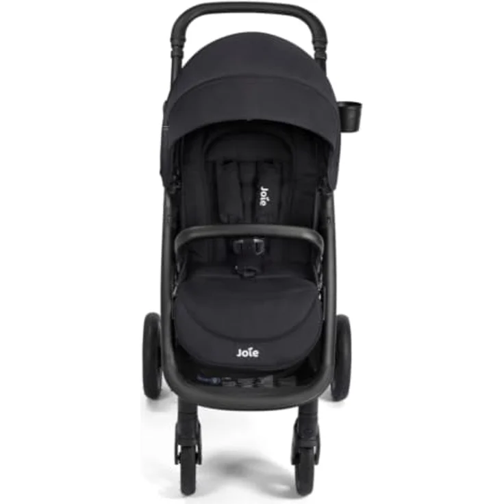Joie Mytrax Pro Sport-Kinderwagen, bis 22 kg mit Liegefunktion, höhenverstellbarem Schieber und Regenschutz - Raven – Bild 2