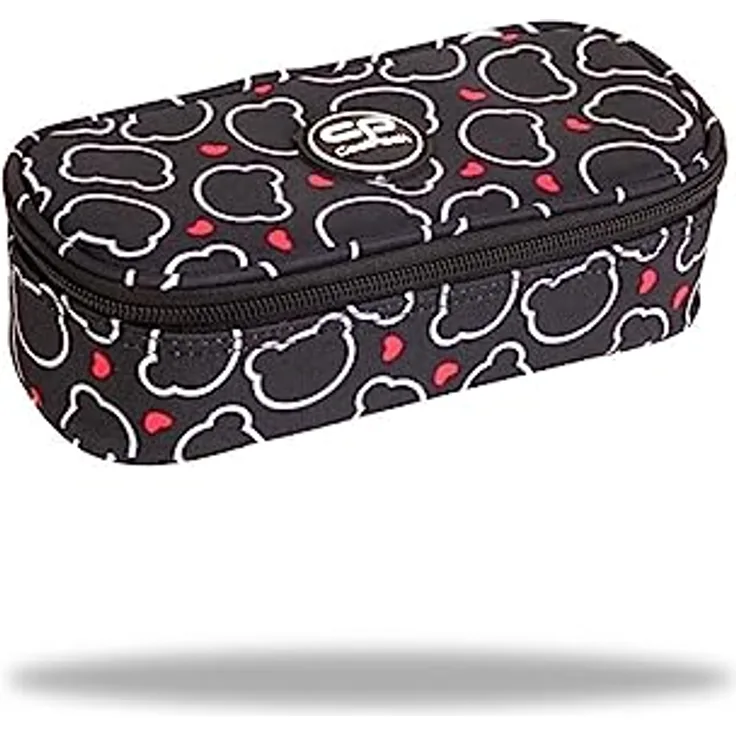 CoolPack Campus Bear Multicolor, Federmäppchen mit Organizer und Netzfach