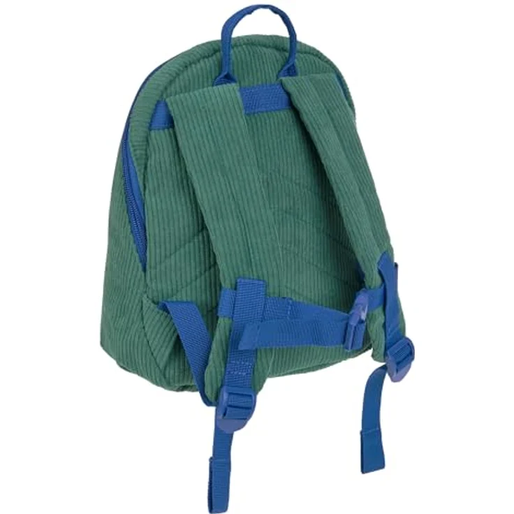 LÄSSIG Kinder-Rucksack Tiny Backpack Cord Little Fun ocean green, mit Brustgurt und 3,5L Volumen, ideal für Kita und Krippe – Bild 2
