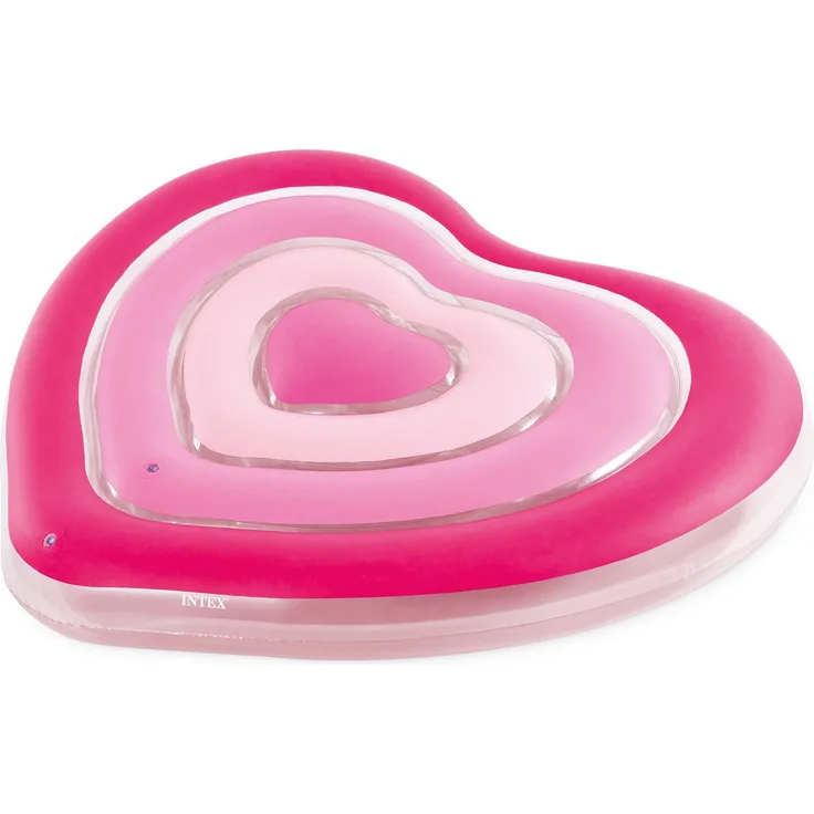 Intex Luftmatratze pinkes Herz Sweetheart Float 155cm x 135cm x 25cm 58727EU