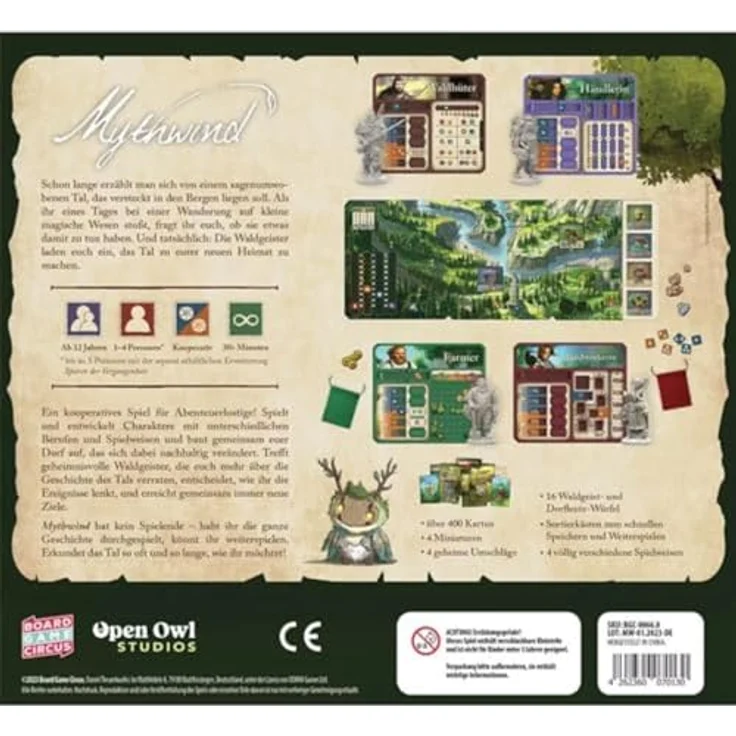 Mythwind Board Game Circus BGC07013 Brettspiel, hohe Qualität, ideales Geschenk und Phantasie-Unterstützung – Bild 2