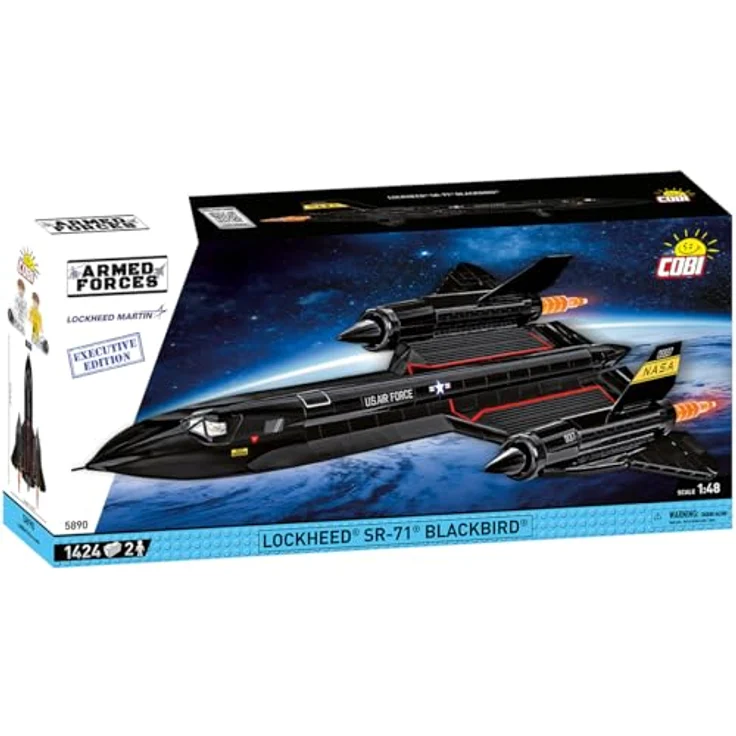 COBI Lockheed SR-71 Blackbird Executive, Klemmbausteine made in EU – Bild 2