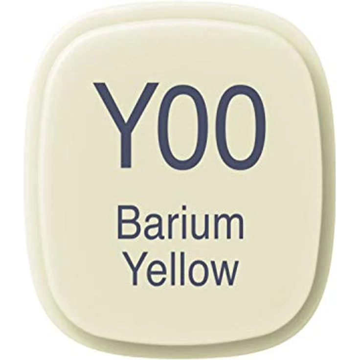 Copic Classic Marker Typ Y - 00, Barium Yellow, professioneller Layoutmarker mit breiter und feiner Spitze, schnelltrocknend und wischfest – Bild 3