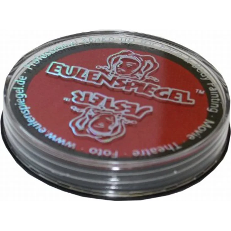 Eulenspiegel 185766 - Profi-Aqua Schminke in Rubinrot, 20 ml - Vegan, glutenfrei, wischfest – Bild 2