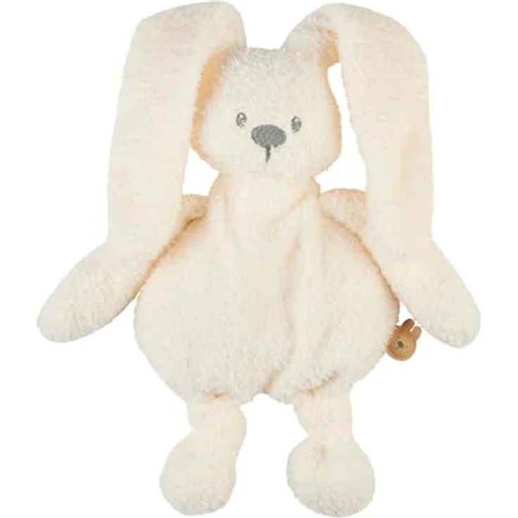 Nattou Kuscheltier Teddy Hase Lapidou, flauschiges Babyspielzeug aus Teddystoff, Vanille, OneSize, maschinenwaschbar – Bild 1