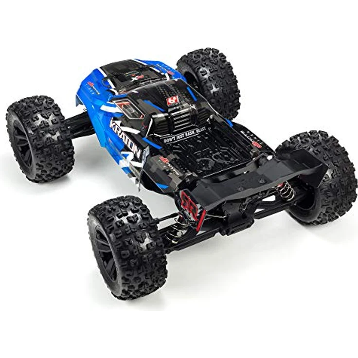 ARRMA RC Truck 1/8 KRATON 6S V5 4WD BLX Speed Monster Truck mit Spektrum Firma RTR, blau, ARA8608V5T2 – Bild 6
