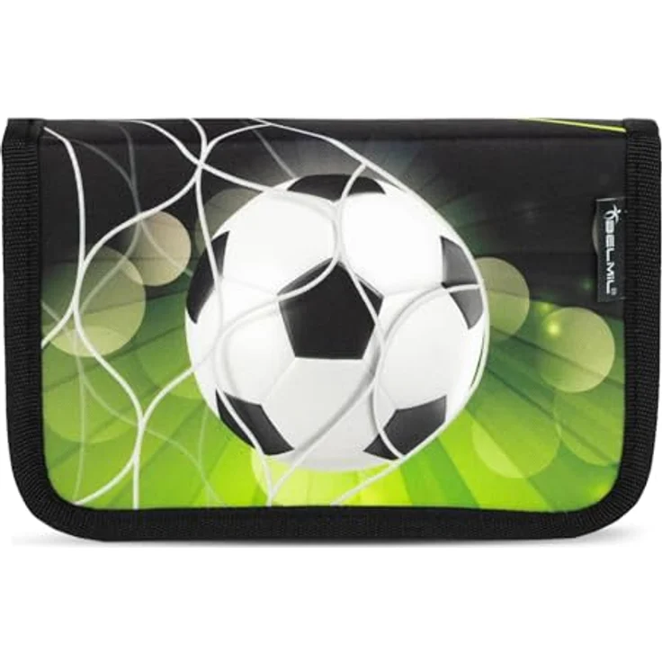 Belmil Schulranzen Set Classy 10-teilig 2025 Jungen Champion's Kick, schwarz/grün, ergonomisch, wasserabweisend, 19 Liter Volumen – Bild 7