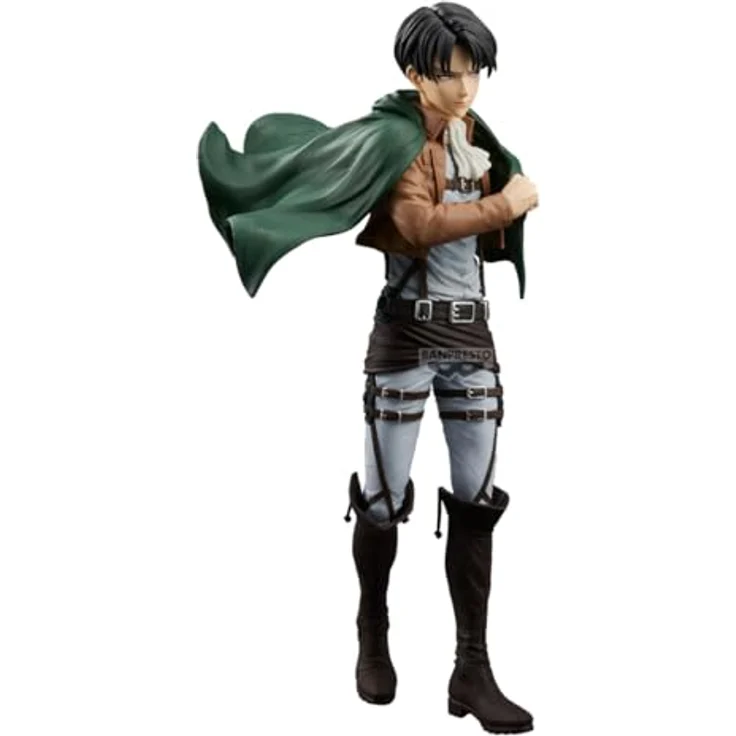 Banpresto Actionfigur Levi Ackermann, Grandista 27 cm, PVC, Sammelfigur aus Attack On Titan, Mehrfarbig, ideal für Anime-Fans – Bild 3