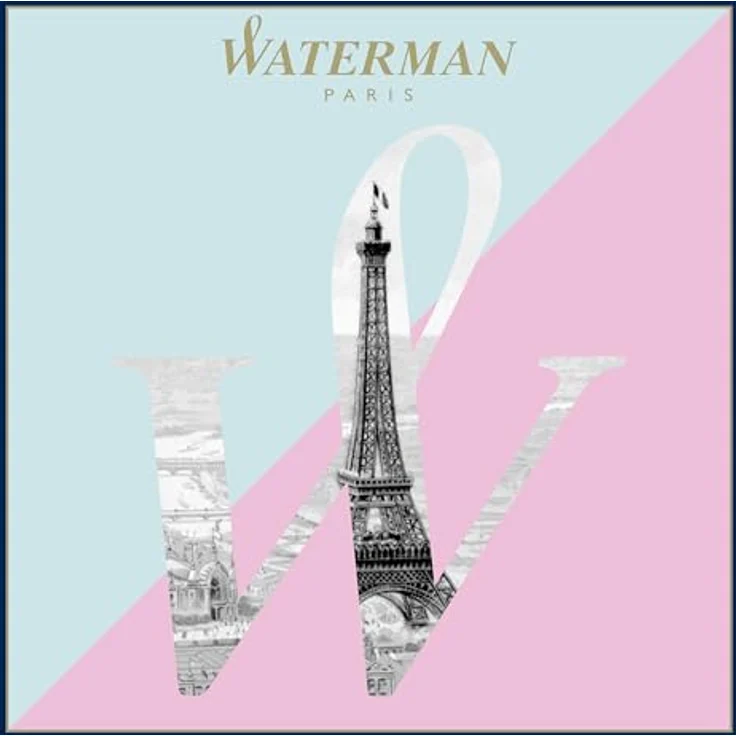 Waterman Füllfederhalter Allure C.C. F, modernes Design, schwarz, leicht fließende Tinte – Bild 7