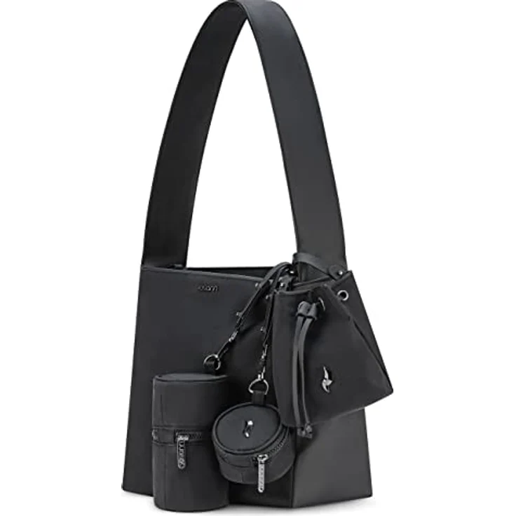 Osann Ella Wickeltasche, elegantes Design mit praktischen Innenfächern, wasserabweisend, inkl. Wickelunterlage und 3 Accessoire-Taschen – Bild 2