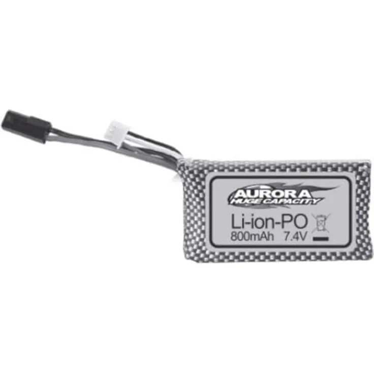 Absima Modellbau-Akkupack (LiIon) 7.4 V 800 mAh, mit Stecker für ferngesteuerte Fahrzeuge