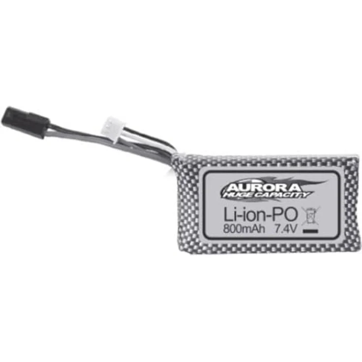 Absima Modellbau-Akkupack (LiIon) 7.4 V 800 mAh, mit Stecker für ferngesteuerte Fahrzeuge