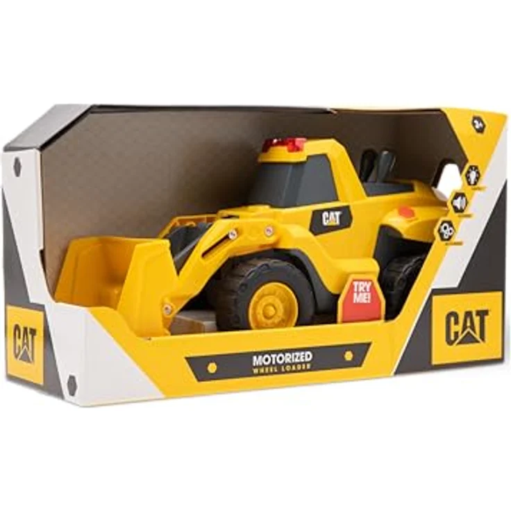 CAT® Motorisierter 82436, Baufahrzeug mit Joysticksteuerung und originalgetreuen Lichtern und Geräuschen, 38 cm – Bild 3