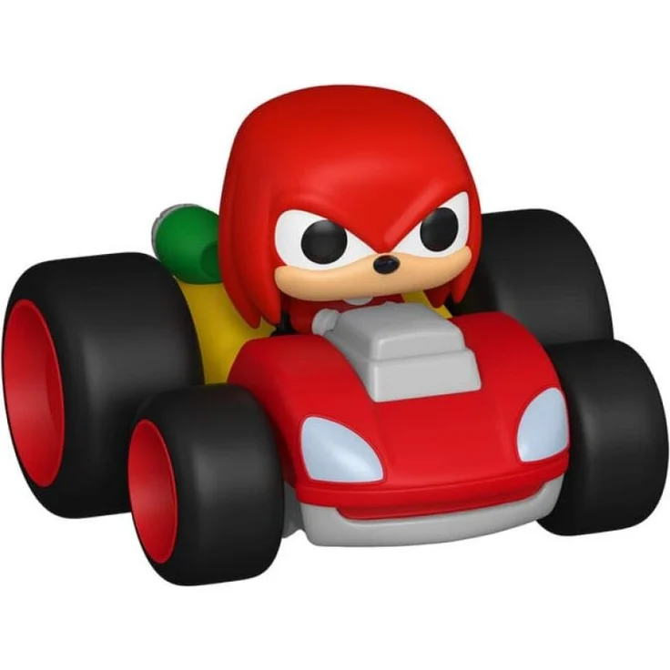 Funko Sonic The Hedgehog Super Racers Diecast Figur Knuckles, 5 cm, detailgetreu gefertigt