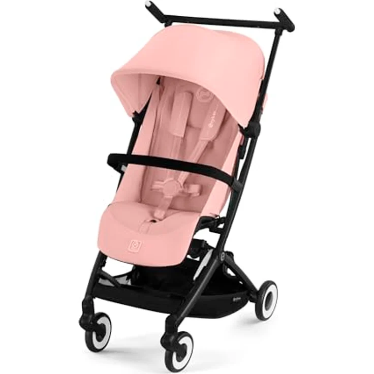 Cybex Gold LIBELLE Kinderwagen, ultraleicht (6 kg), Einhand-Gurtsystem, geeignet von 6 Monaten bis 4 Jahre (max. 22 kg), Candy Pink – Bild 2
