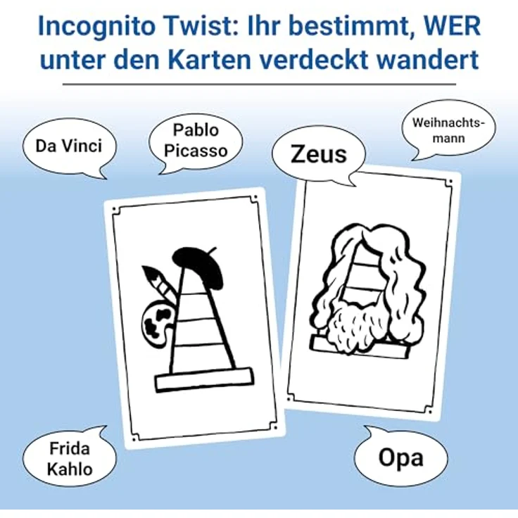 Ravensburger That's not a hat - Incognito, Brettspiel mit 110 Karten und Regeln für unvergessliche Partien – Bild 3