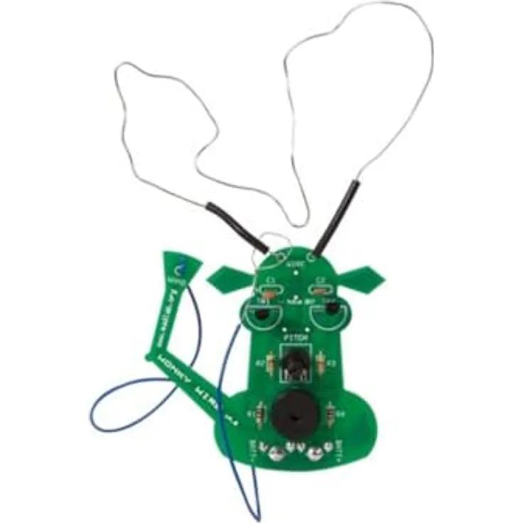 Whadda Lötbausatz, DIY, Madlab Elektronik-Kit, Wonky Wire, elektronische Nervenspirale, Handkoordinationsspiel, lehrreich und unterhaltsam