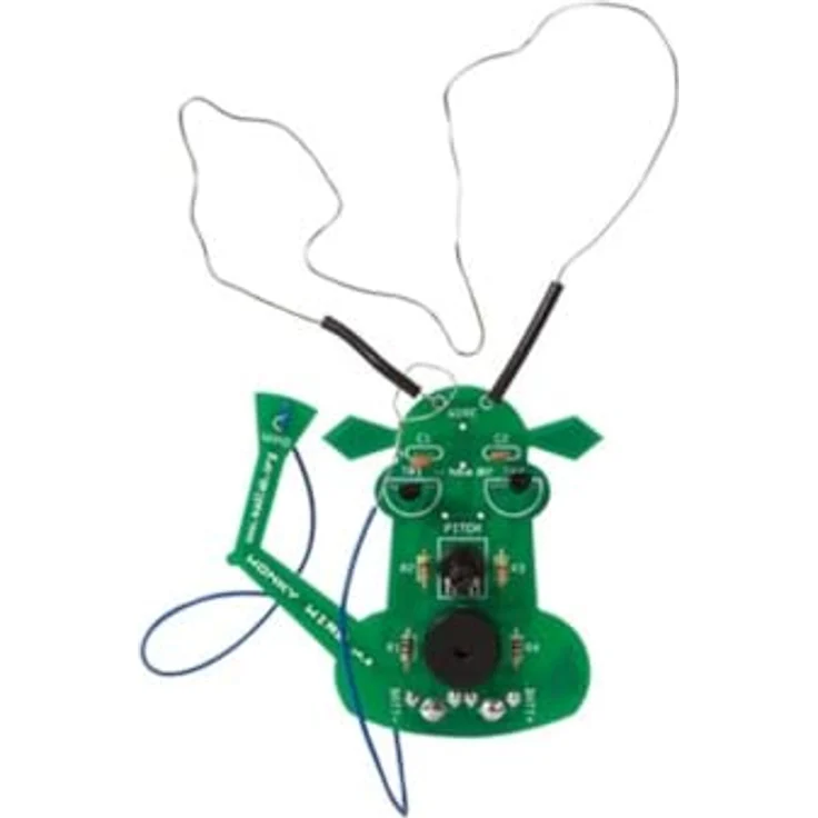 Whadda Lötbausatz, DIY, Madlab Elektronik-Kit, Wonky Wire, elektronische Nervenspirale, Handkoordinationsspiel, lehrreich und unterhaltsam – Bild 1