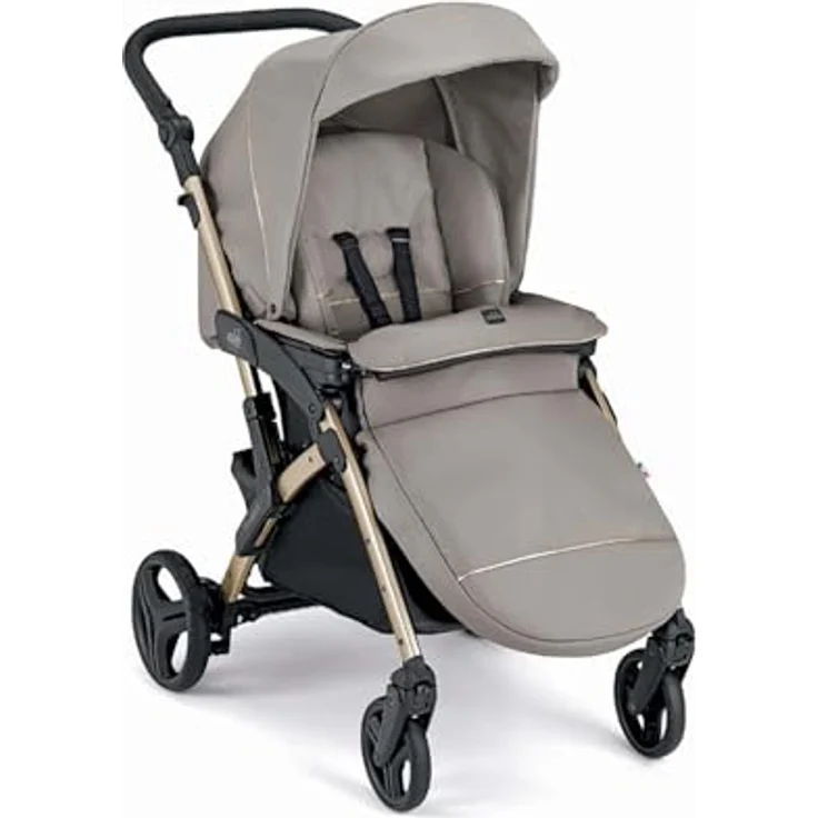CAM Sistema Modulare 877021 C951 Fluido, Buggy für Kinder bis 48 Monate, leicht und kompakt, mit Adapter für Babyschale und Wickeltasche – Bild 4