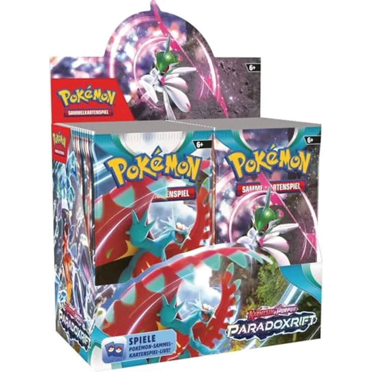 AMIGO Pokémon (Sammelkartenspiel), PKM KP04 Booster: Interaktive Spielfunktionen, tragbar, verschiedene Booster sortiert