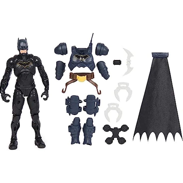 Spin Master Batman Adventures Action-Figur, 30 cm - mit 16 Ausrüstungsgegenständen und voll beweglich für spannende Abenteuer und actionreiche Stunts, Spielzeug für Kinder ab 3 Jahren – Bild 5