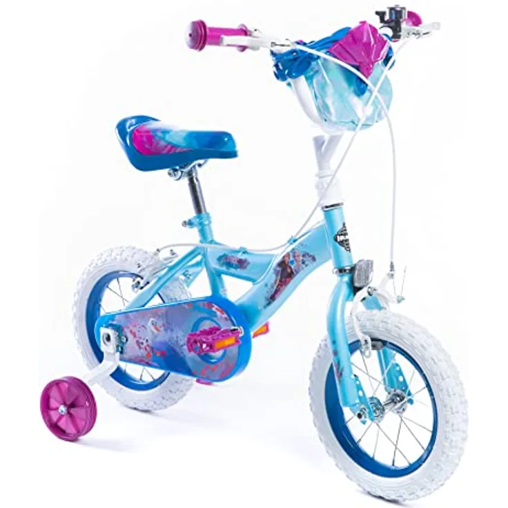 Huffy Mädchen Disney Frozen 2 12 Zoll Fahrrad, himmelblau, 30,5 cm