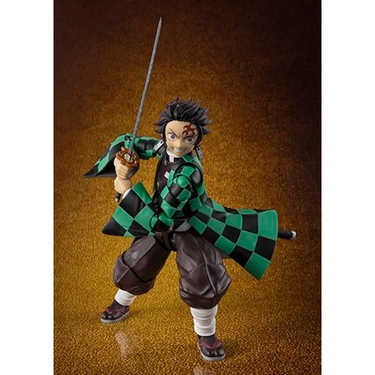 BANDAI SPIRITS Demon Slayer S.H.Figuarts Actionfigur Tanjiro Kamado, The Final Battle in the Infinity Castle, 14 cm, inklusive Zubehör – Bild 3