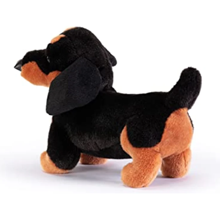 Trudi Dachshund Leo Plüschtier, Weiches Kuscheltier für Kinder und Erwachsene, 11x19x25 cm, Modell 22336, Maschinenwaschbar – Bild 3