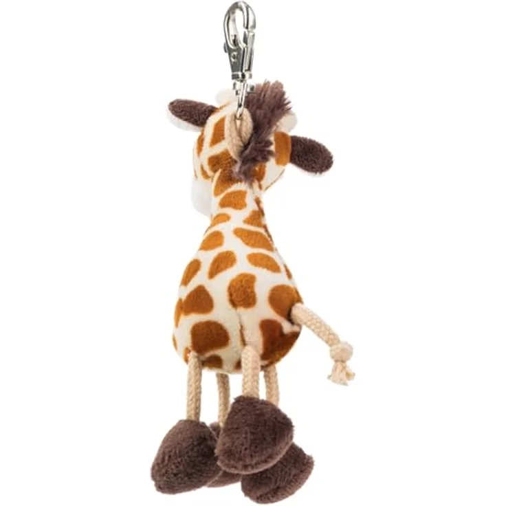 Schaffer 0238 Giraffe Anhänger, Braun, ca. 13 cm, waschbar bei 30°C – Bild 4