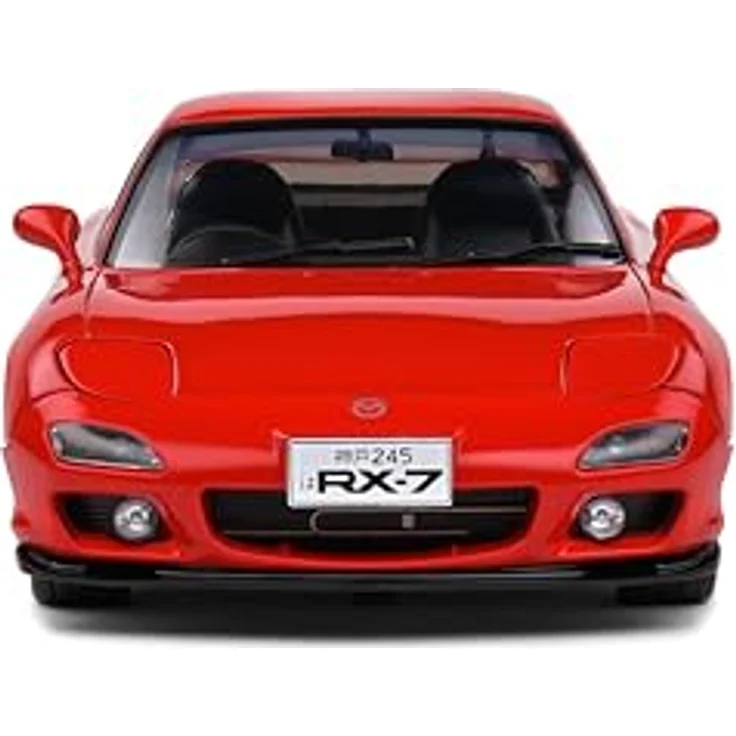 Solido Mazda RX-7 FD RS (1994, rot), Diecast Modellauto im Maßstab 1:18 mit beweglichen Türen und lenkbarer Vorderachse, ideal für Sammler & JDM-Fans – Bild 2