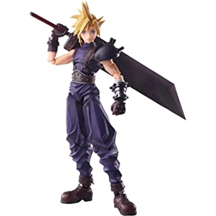 Square Enix Final Fantasy VII Bring Arts Cloud Strife Figur, 15 cm Sammelfigur, SQE36774